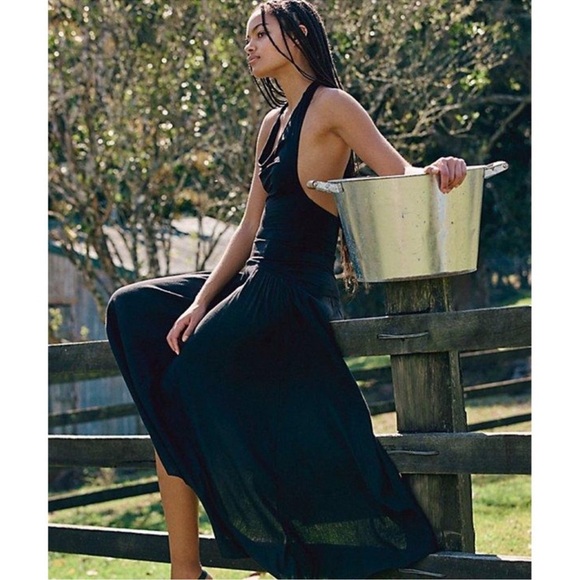 Free People Dresses & Skirts - ❤️ NWT! Free People ‘Sasha Convertible Maxi Dress’ XL Black